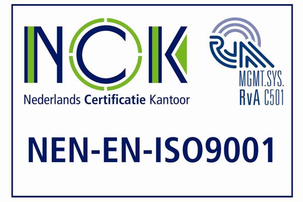 ISO9001 4KL Nederlands Certificatie Kantoor (NCK).JPG